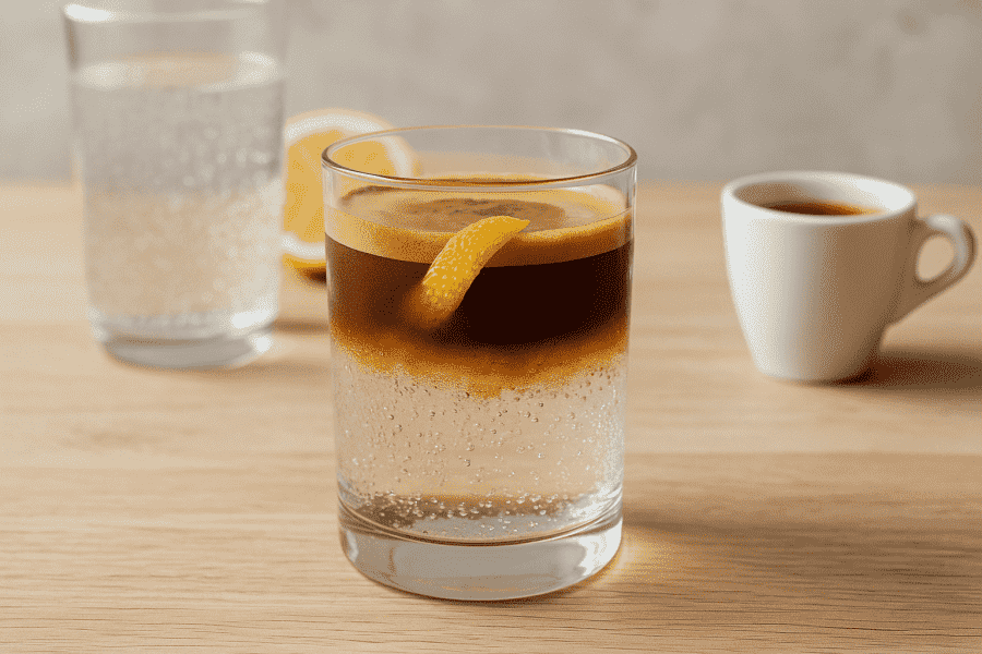 Espresso tonic
