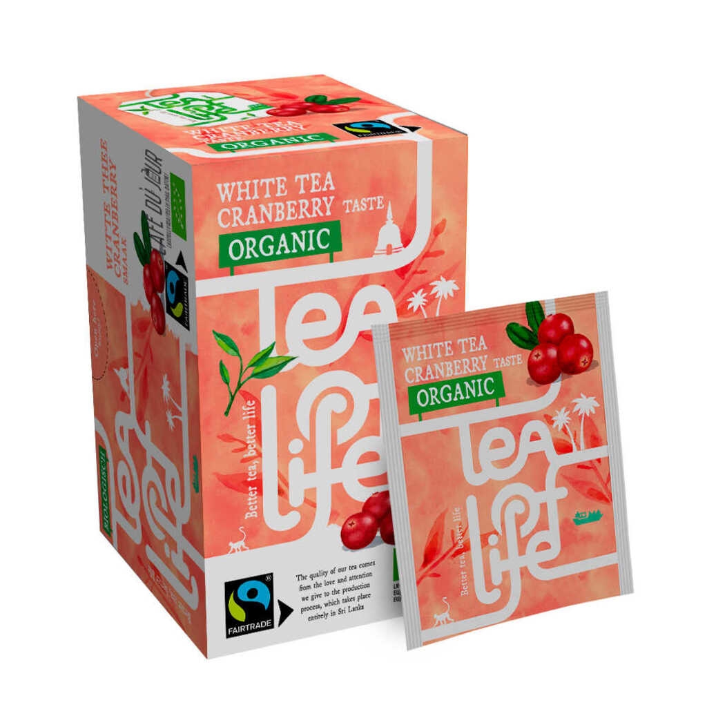 Tè bianco Cranberry - Tea of Life