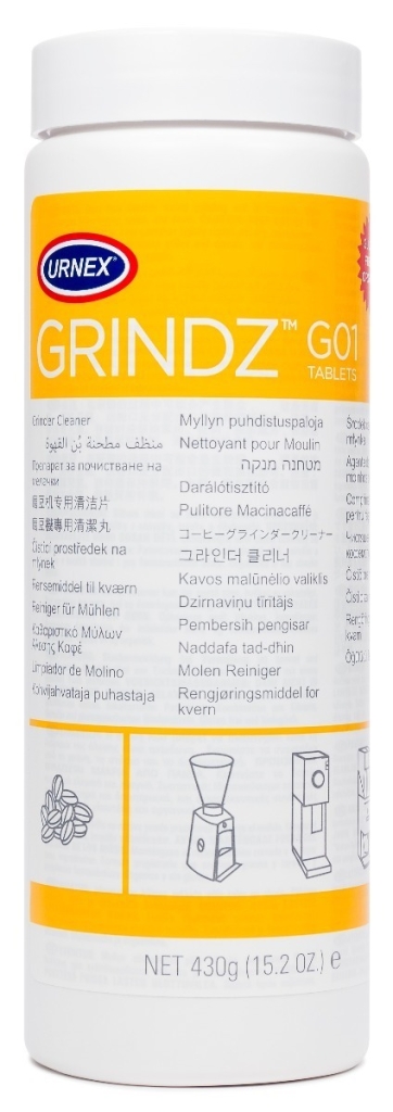 Urnex Grindz - detergente per macinacaffè - 430 grammi