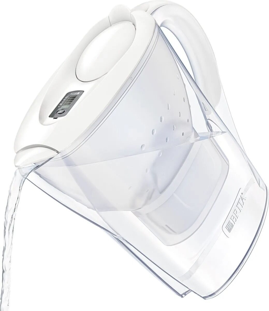 Brita - Caraffa filtrante Marella Bianca + 1 cartuccia Maxtra 2,4L