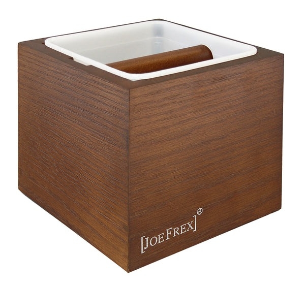 JoeFrex contenitore battifondi - legno di faggio classico - nero