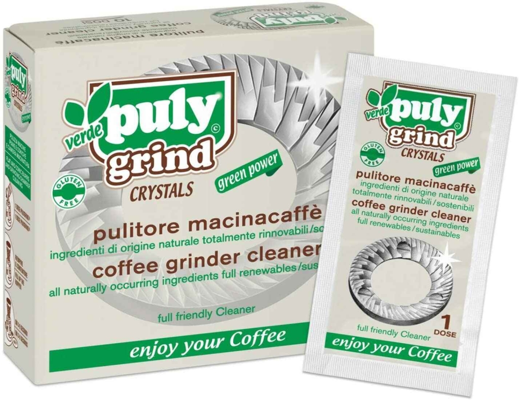 Puly Grind - detergente per macinacaffè - 10 bustine