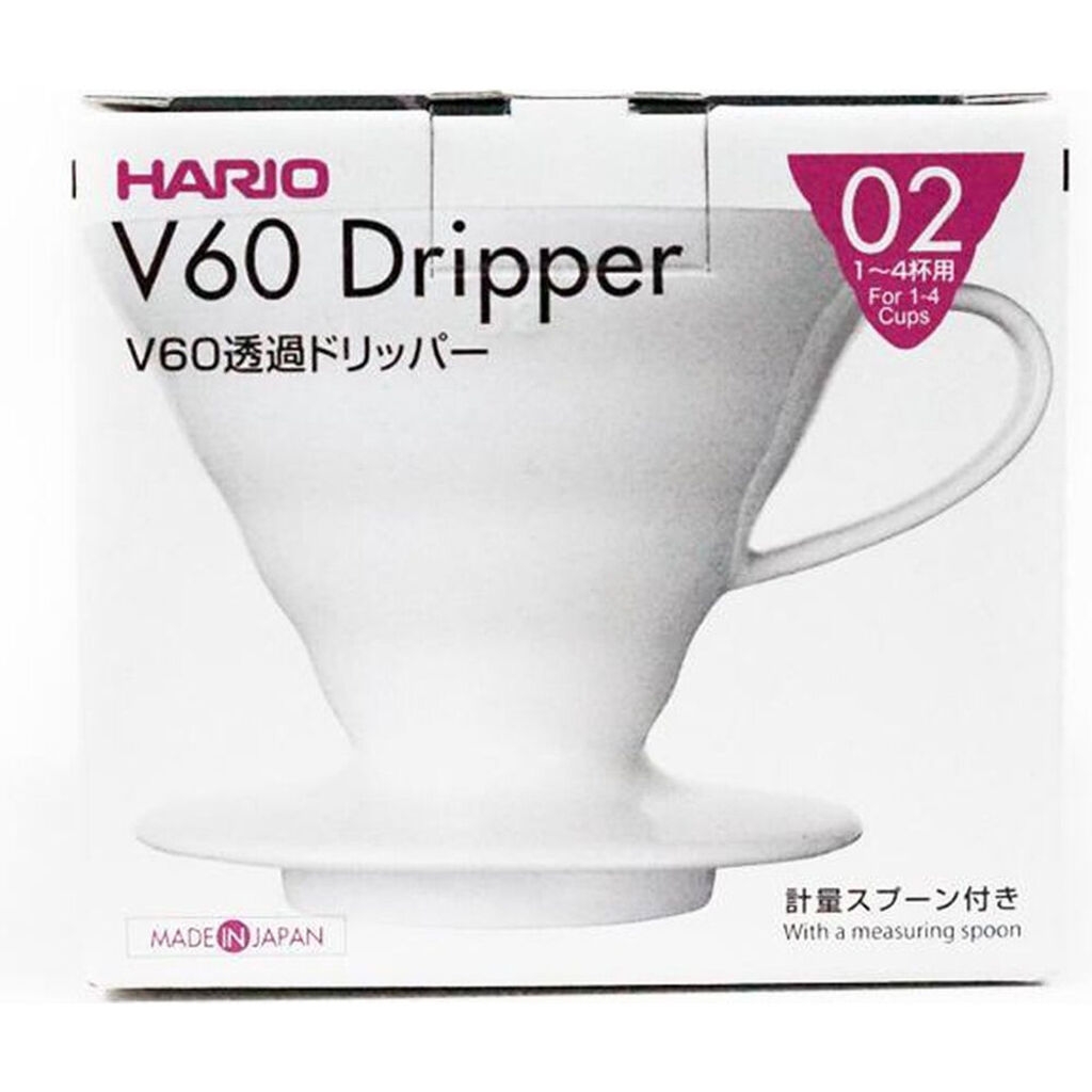 Hario Dripper in porcellana bianca Nr.02