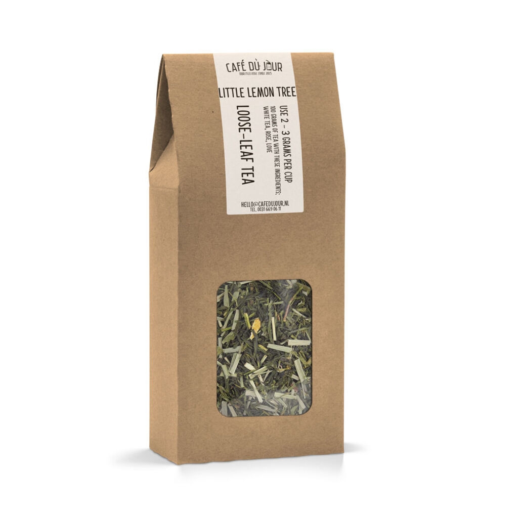 Little Lemon Tree - tè verde 100 grammi - tè sfuso Café du Jour