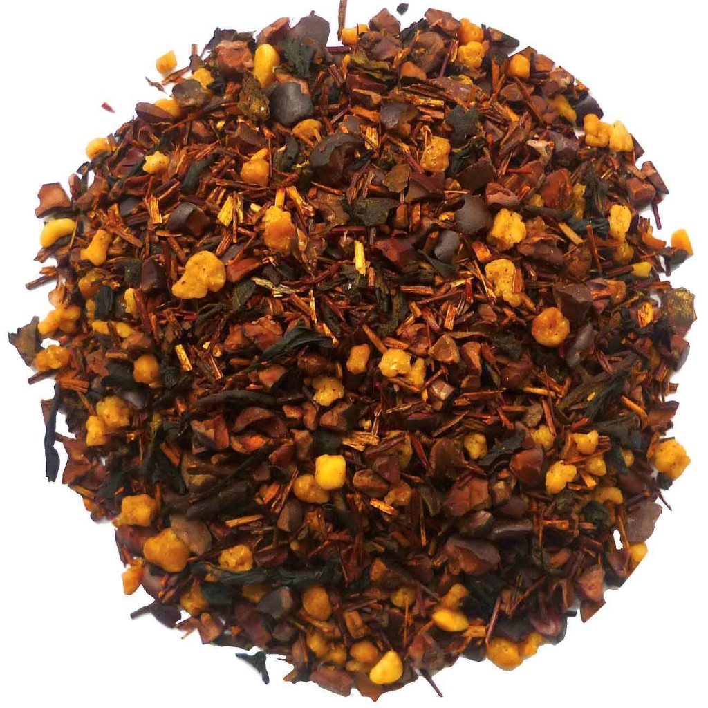 Biscotto al cioccolato - Rooibos e tè nero 100 grammi - tè sfuso Café du Jour