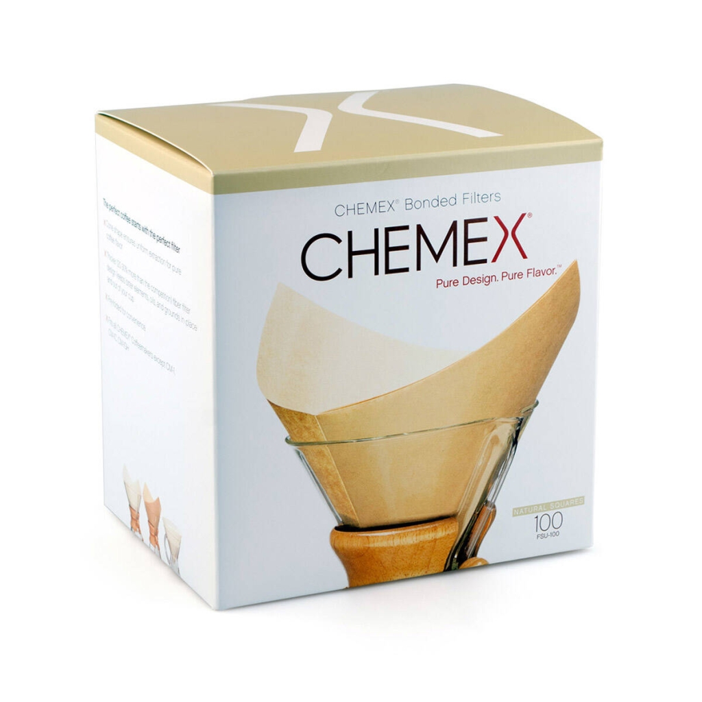 Chemex FSU-100 Filtri incollati - filtri per caffè - 100 pezzi