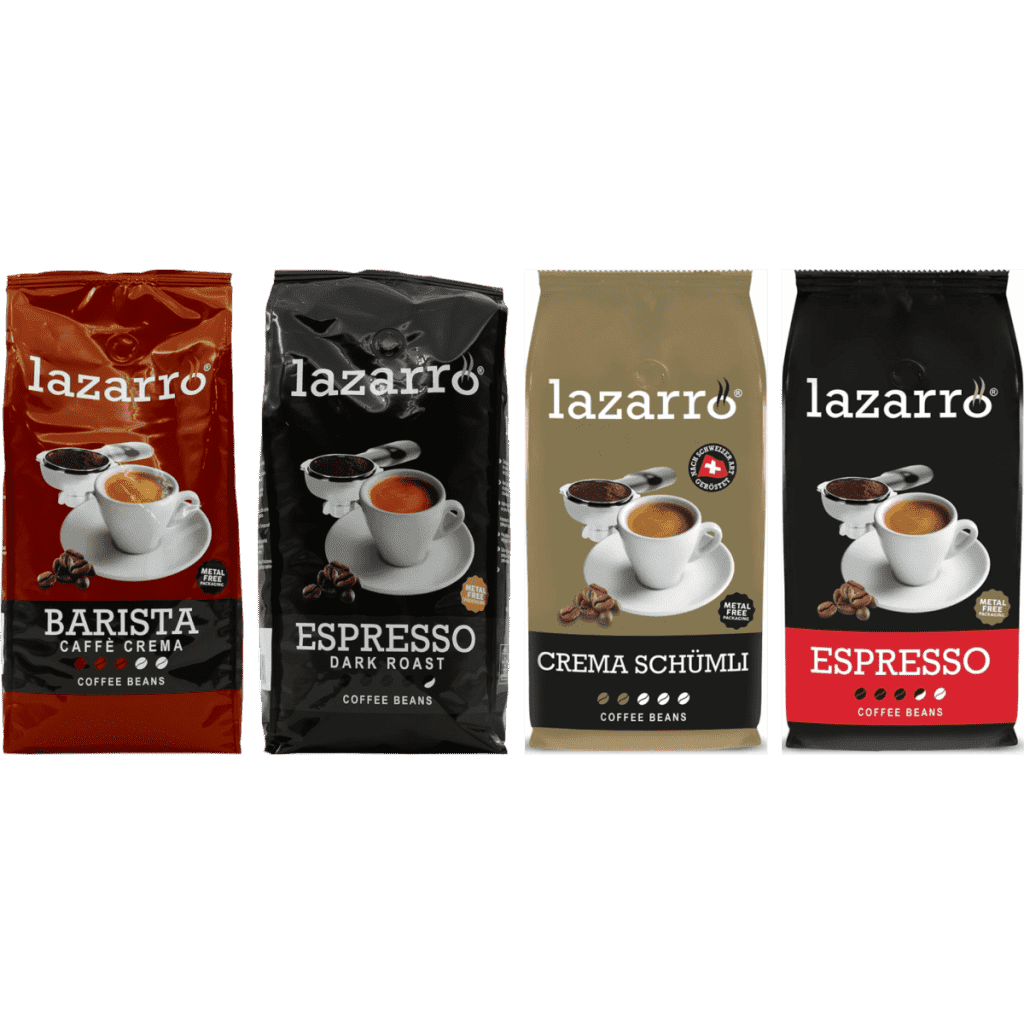 Lazarro Confezione Degustazione - caffè in grani - 4 x 1 kg