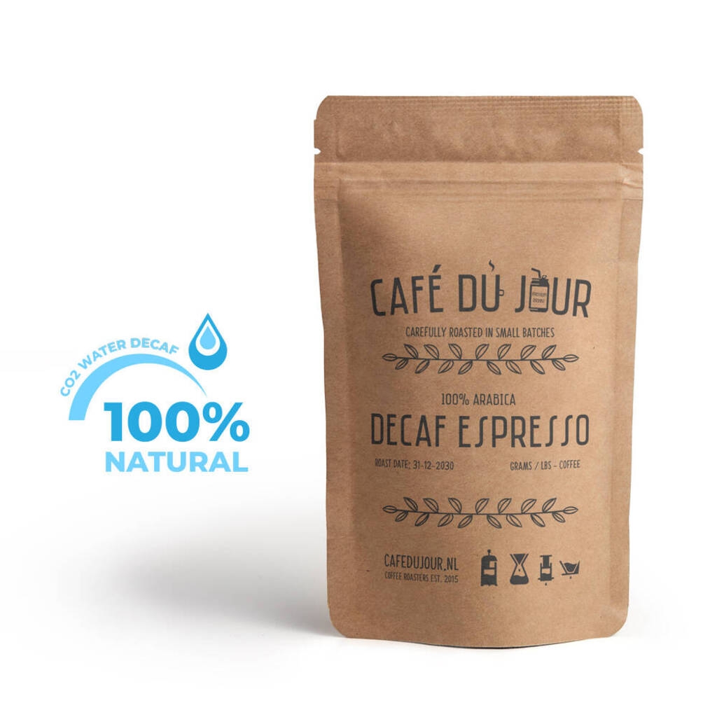 Café du Jour Espresso Decaffeinato 100% arabica