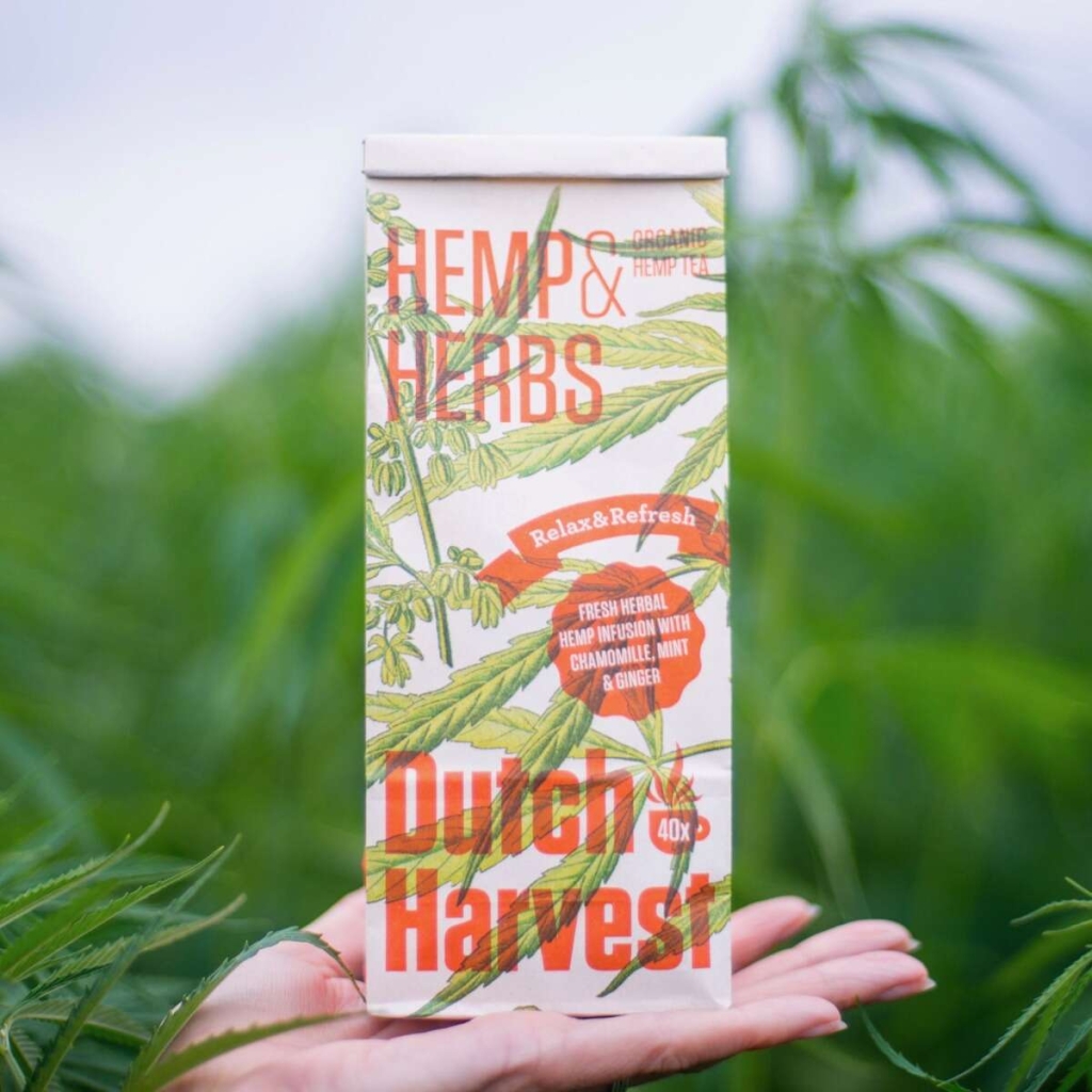 Hemp & Herbs - Tisana di Canapa & Erbe 40 grammi - Dutch Harvest tè sfuso
