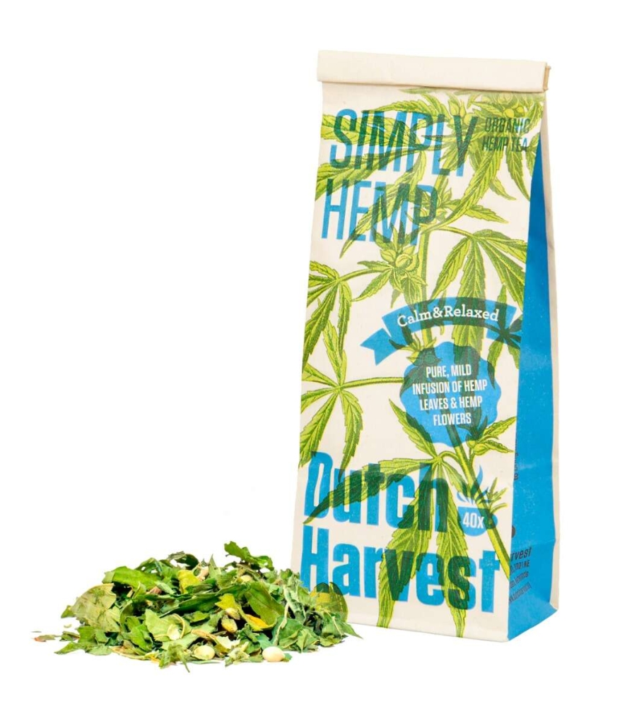 Simply Hemp - Tè puro di canapa 40 grammi - Dutch Harvest tè sfuso