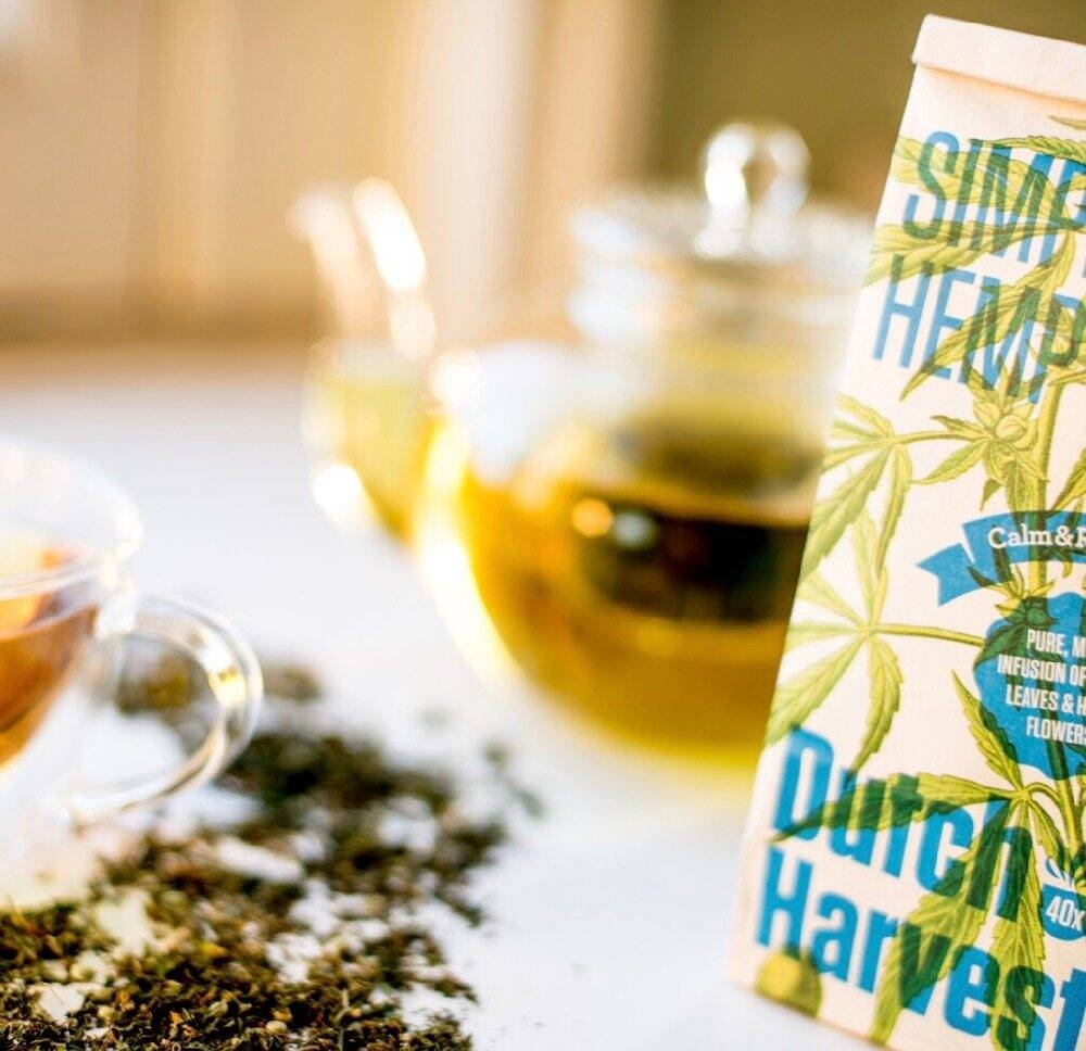 Simply Hemp - Tisana di canapa pura 40 grammi - Dutch Harvest tè sfuso
