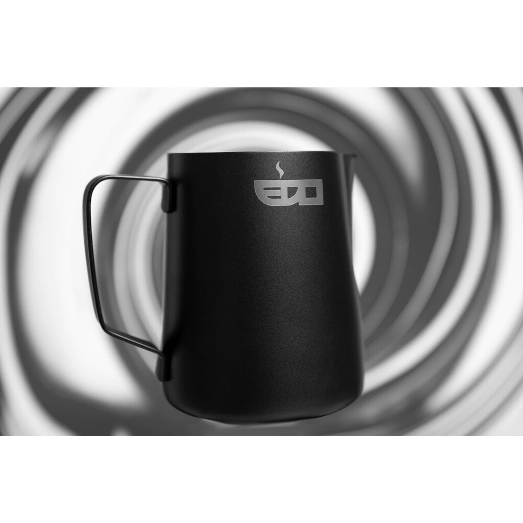 Lattiera - acciaio inox nero opaco - 600 ml