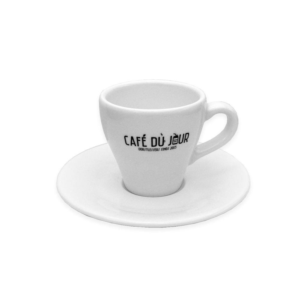 Tazzina da espresso Café du Jour con piattino
