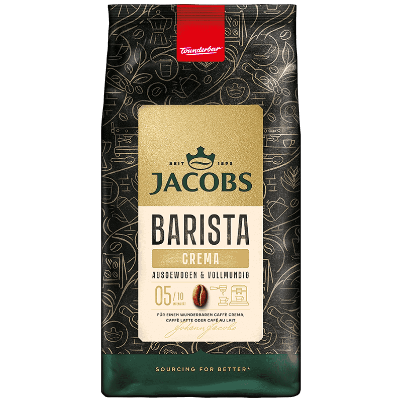 Jacobs Barista Crema - chicchi di caffè - 1 kg