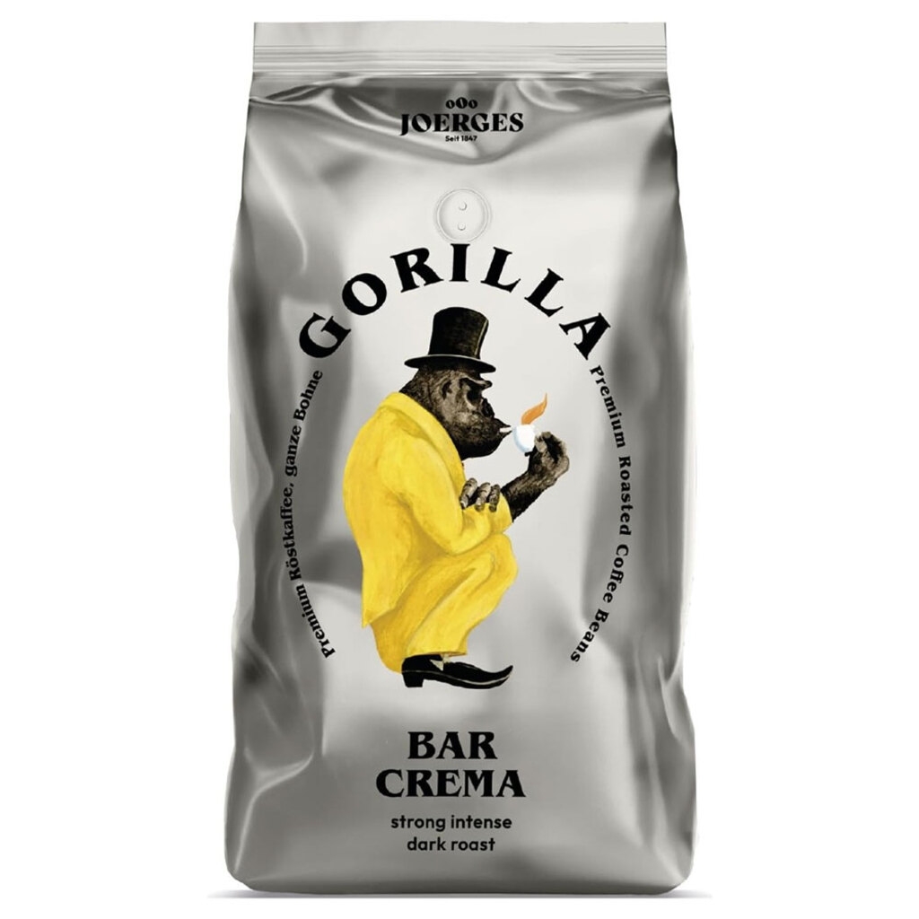 Gorilla Bar Crema Silber - chicchi di caffè - 1 kg
