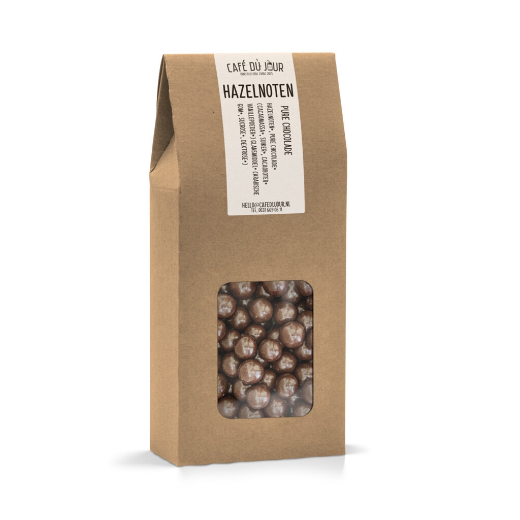 Nocciole ricoperte di cioccolato fondente 250 grammi