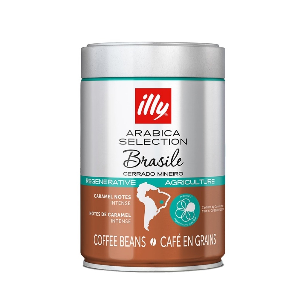 illy Arabica Selection Brasile Cerrado Mineiro - chicchi di caffè - 250 grammi
