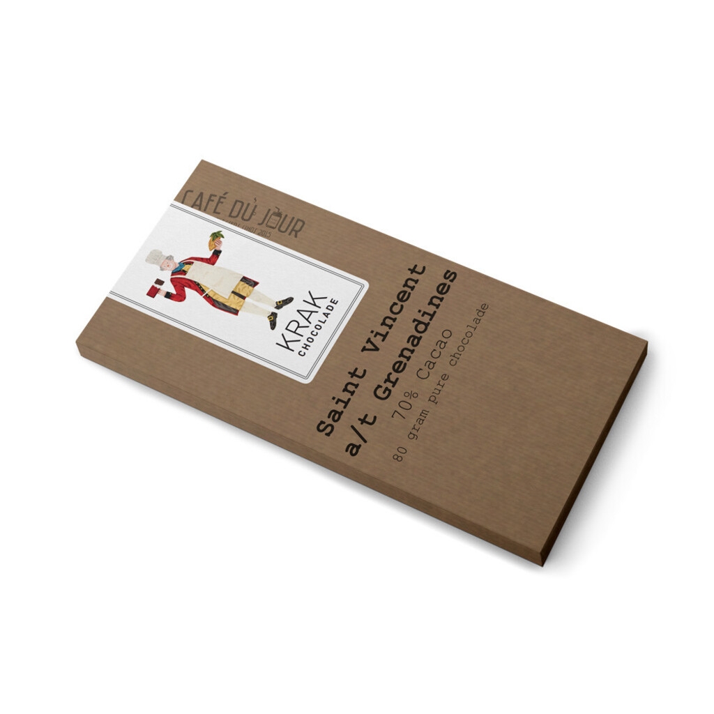Krak Chocolade - St. Vincent e Grenadine 55% - Ginepro / Juniper