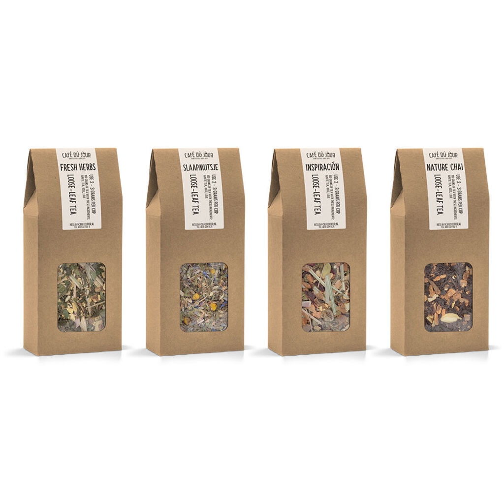 Café du Jour tè sfuso - quartetto speziato - 4 x 100 grammi