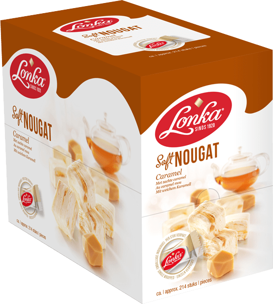 Torrone morbido al caramello 2,57 kg