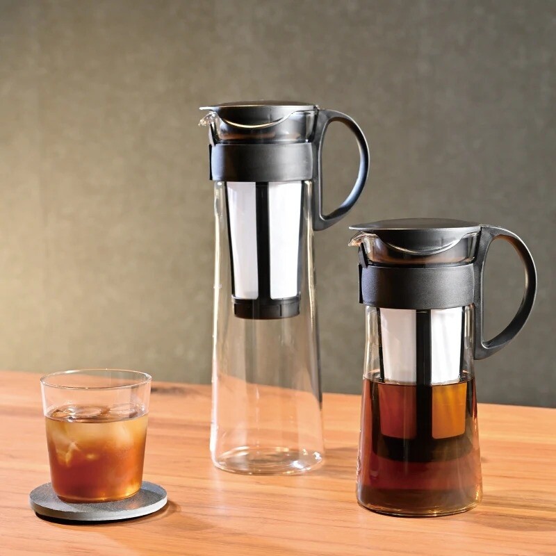 Hario Mizudashi, Caraffa Cold Brew nera, 1000 ml