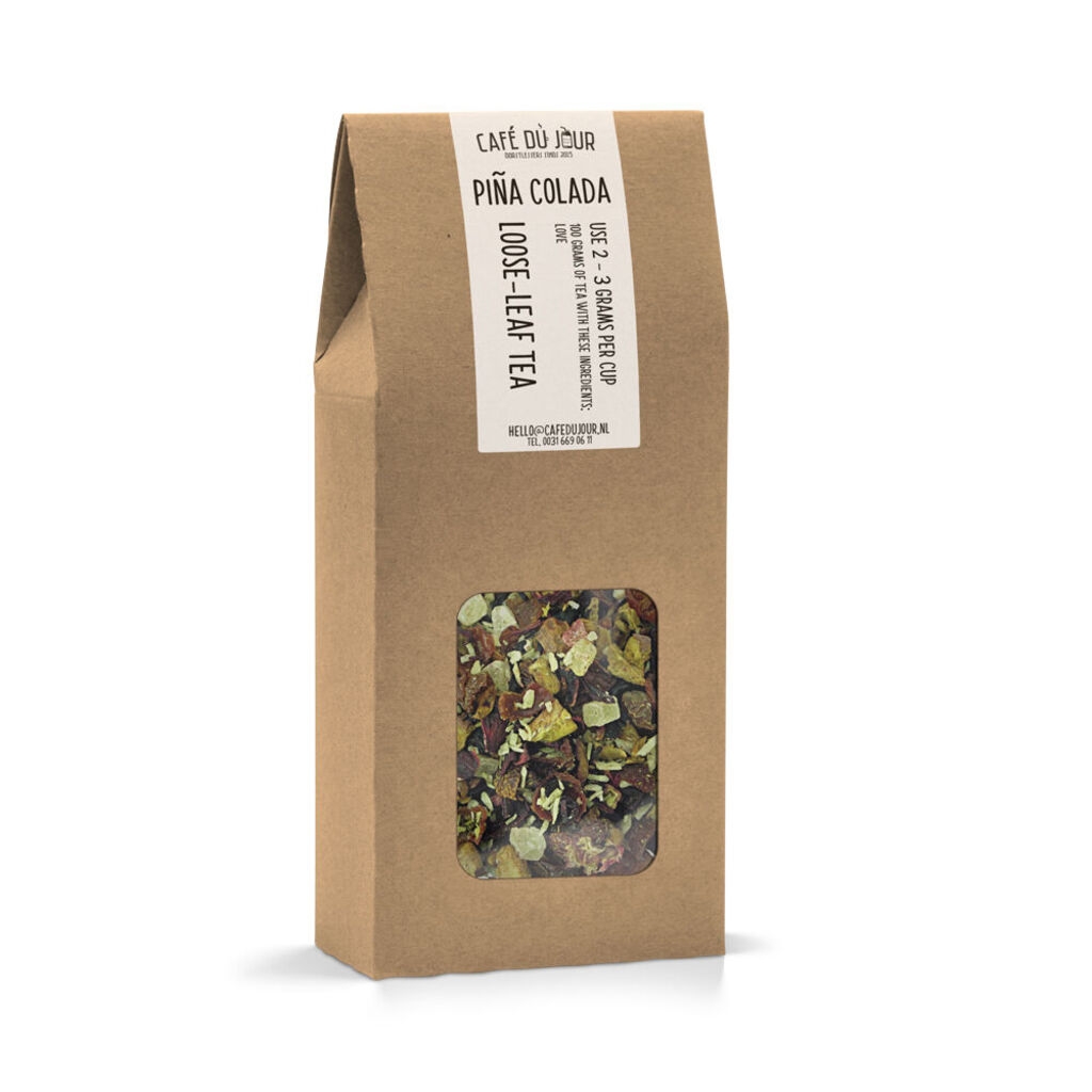 Piña Colada - Tè alla frutta 100 grammi - tè sfuso Café du Jour