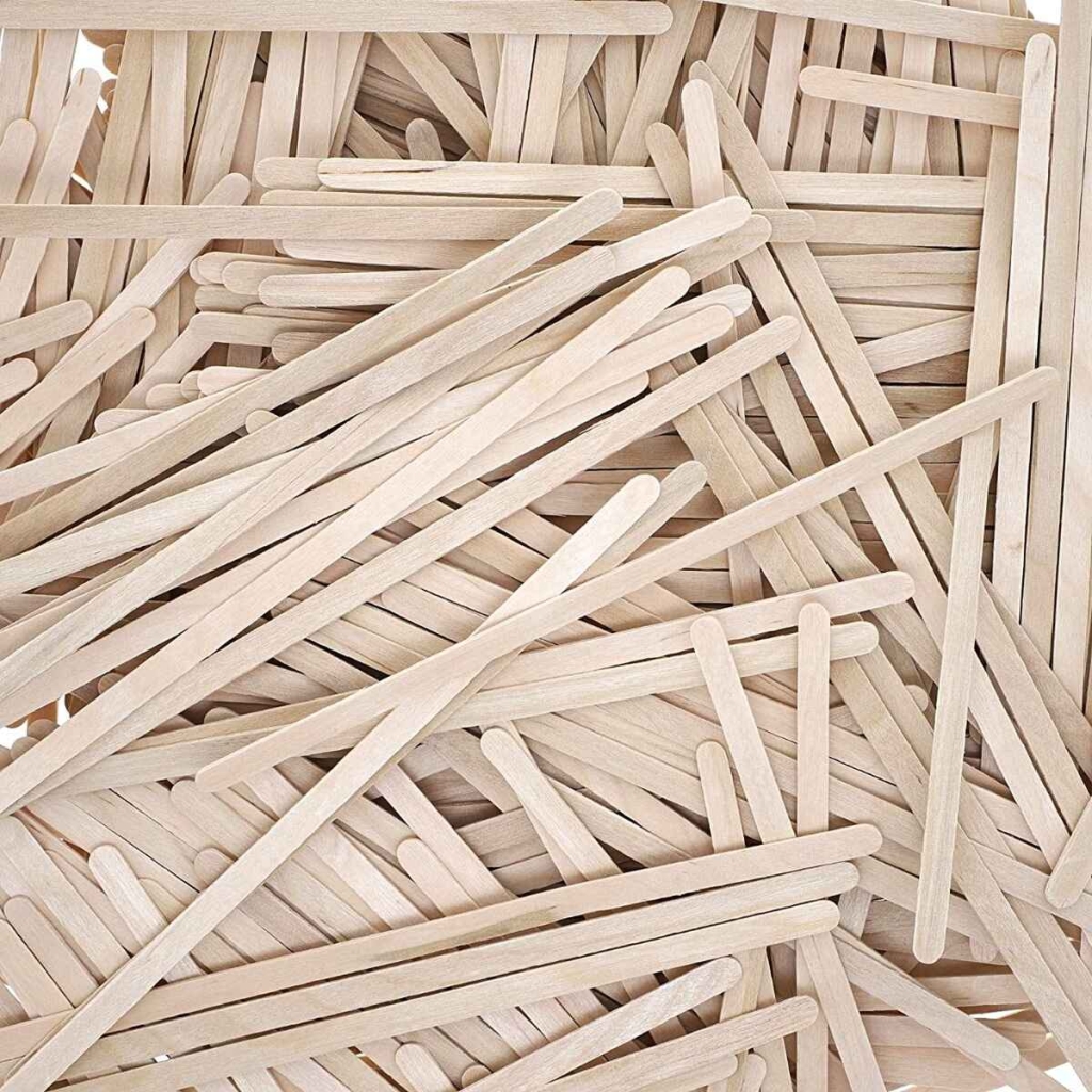 Bastoncini di legno per mescolare - 11 cm - 1000 pezzi