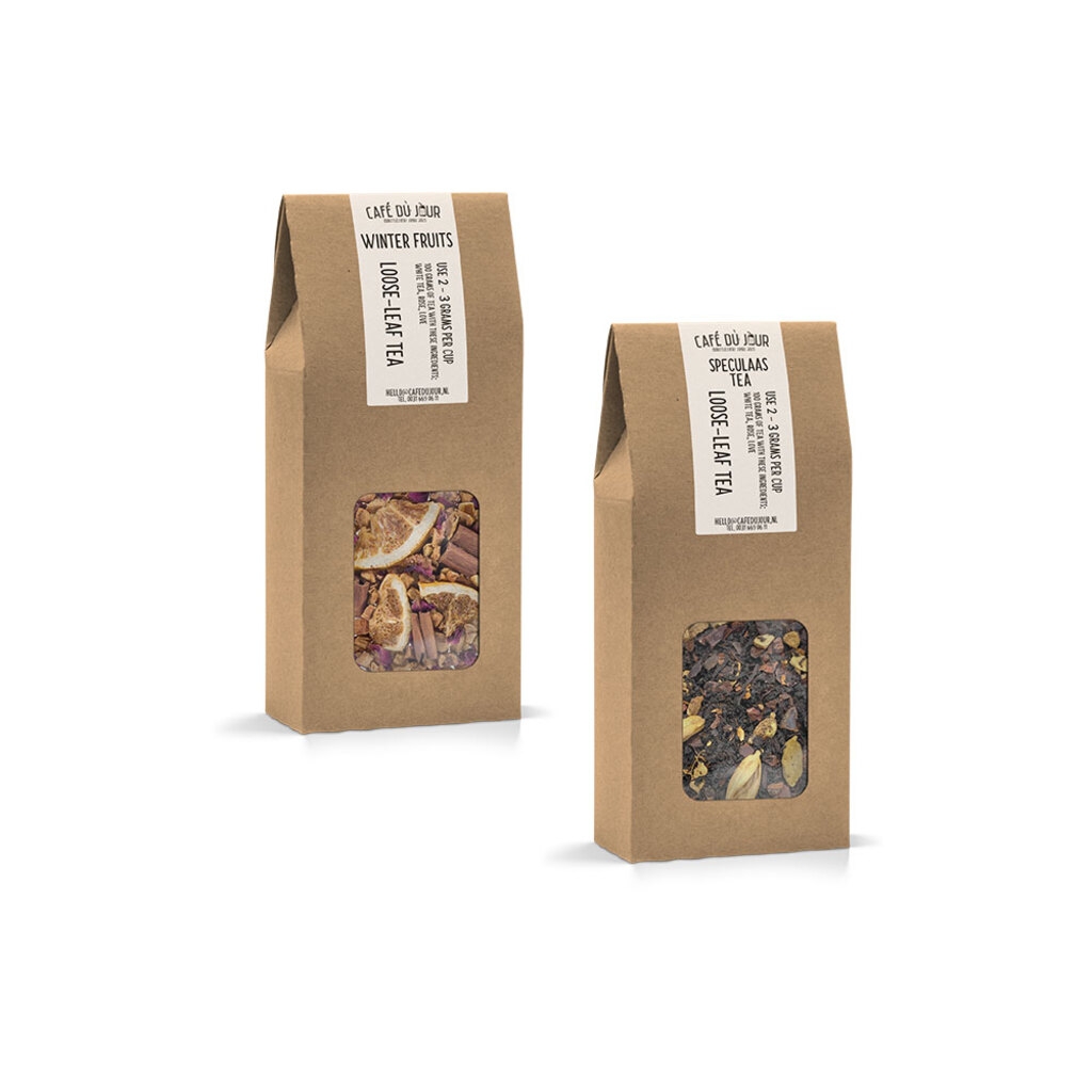 Café du Jour tè sfuso da versare - il duo di San Nicola - 2 x 100 grammi