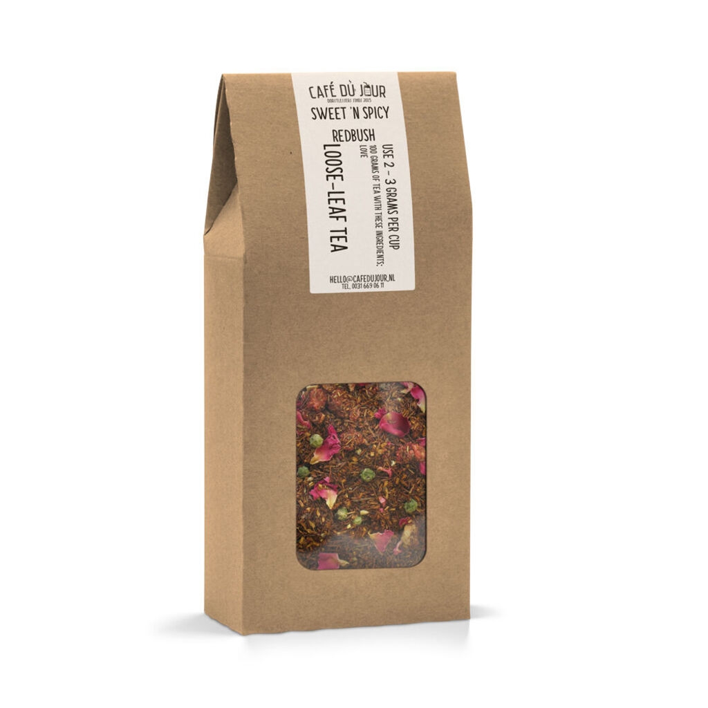 Sweet 'n Spicy Redbush - tè Rooibos 100 grammi - tè sfuso Café du Jour