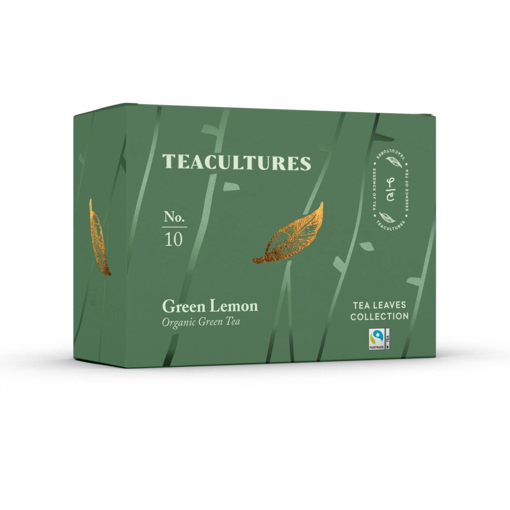 Tea Cultures - Green Lemon - 25 bustine di tè