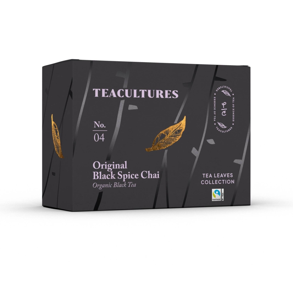 Tea Cultures - Chai Nero Speziato Originale - 25 bustine di tè