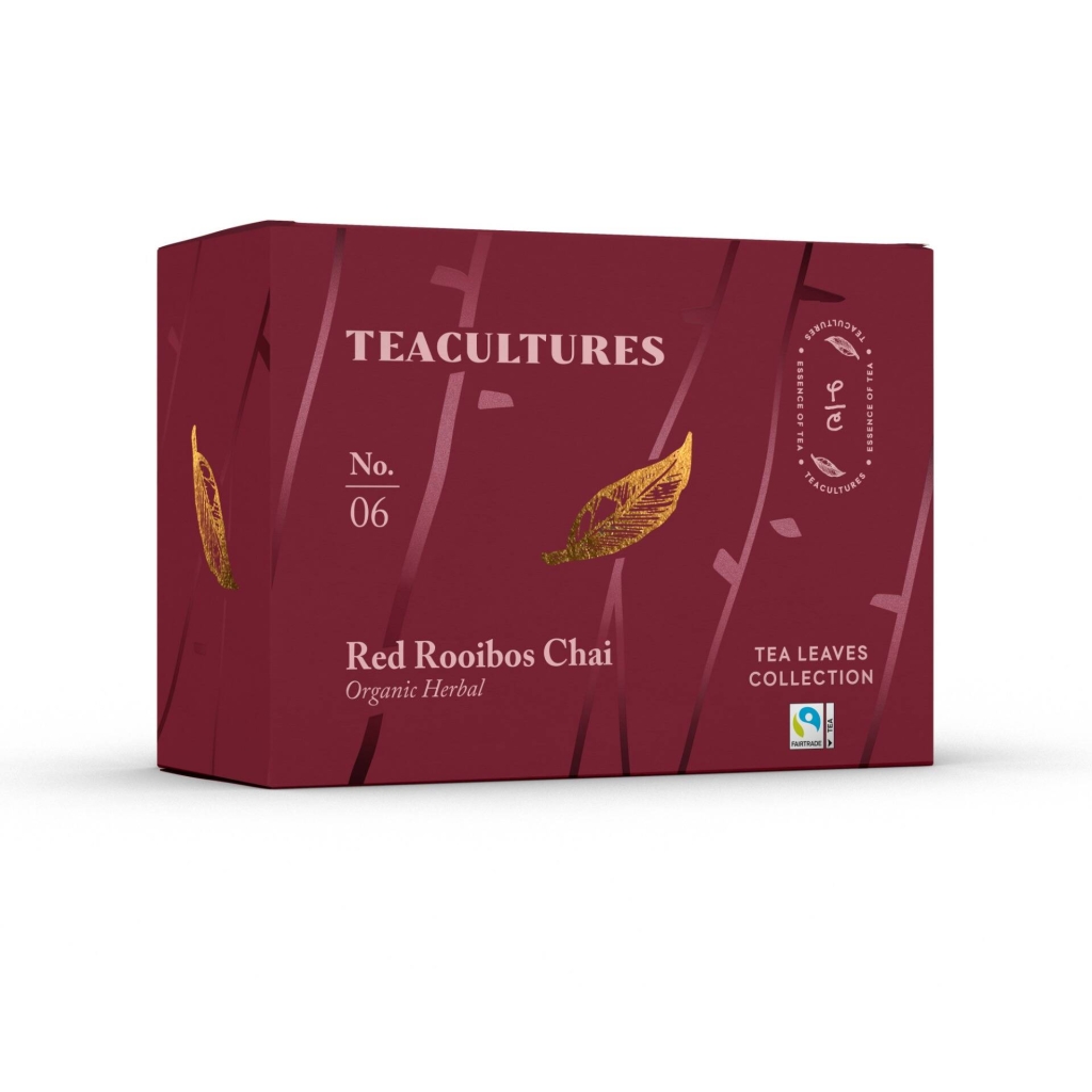 Tea Cultures - Red Rooibos Chai - 25 bustine di tè