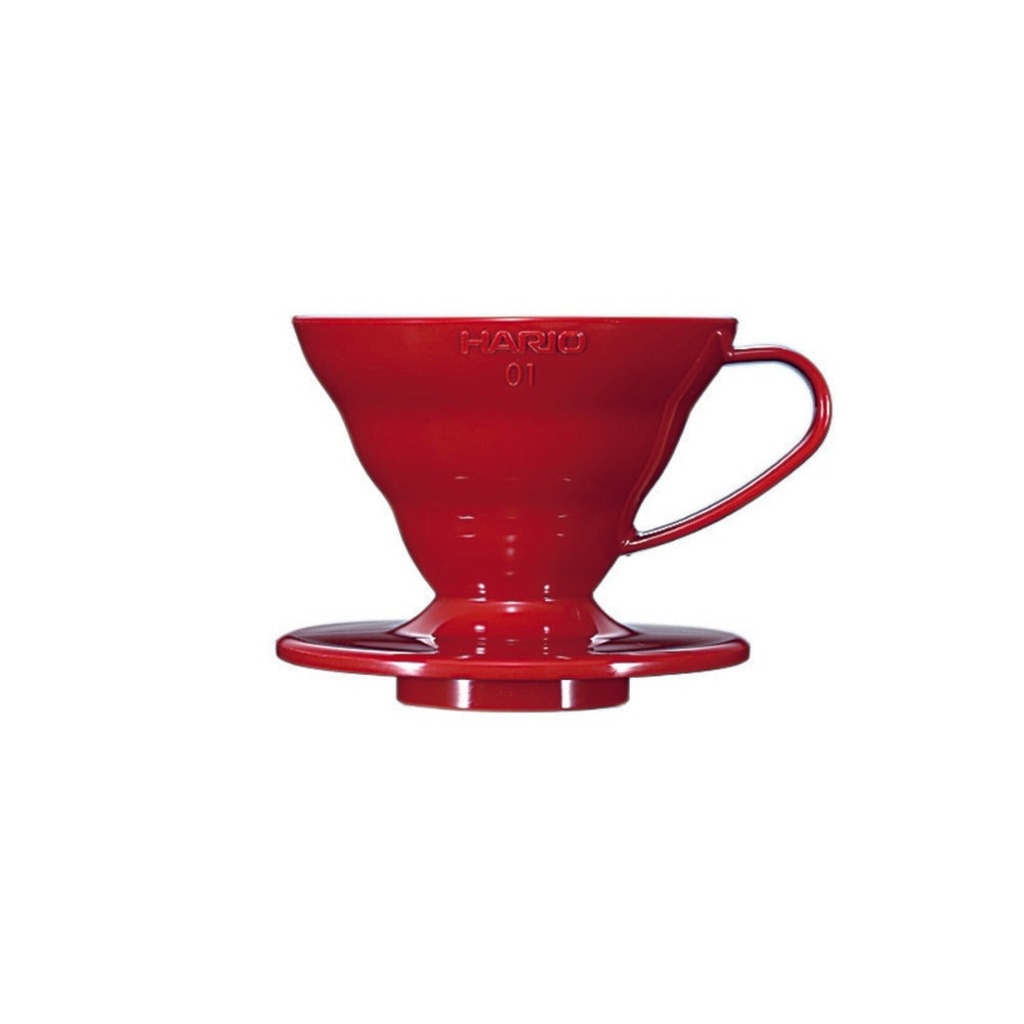 Hario V60 dripper - plastica rossa - misura 01