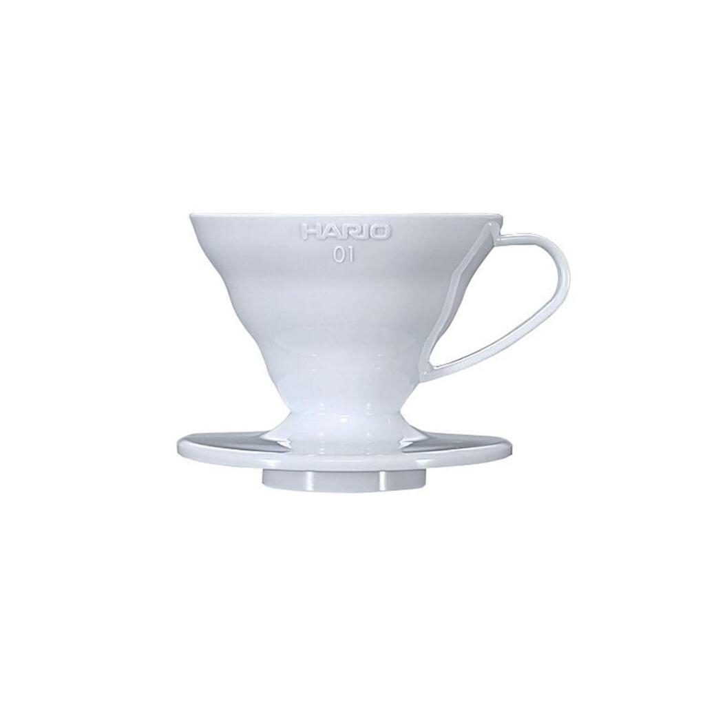 Hario V60 dripper in plastica bianca misura 01