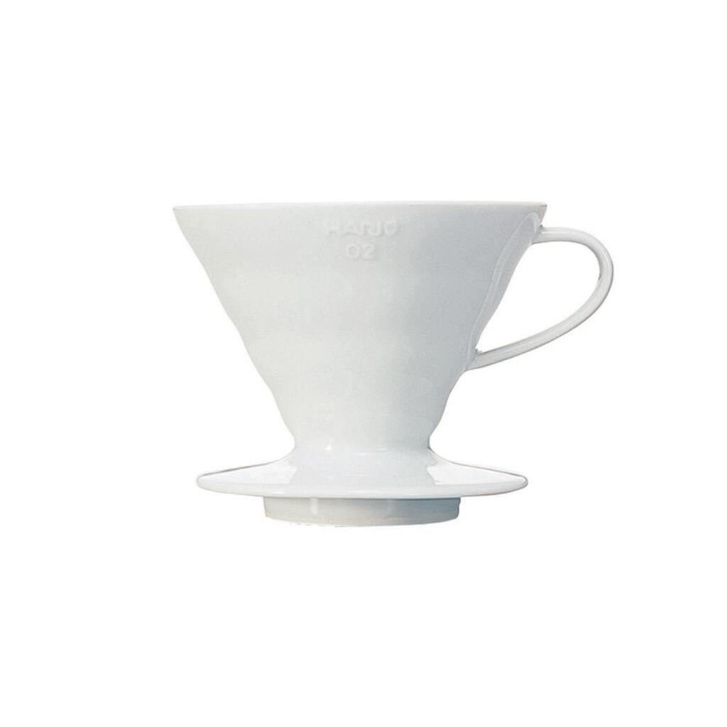 Hario V60 dripper in porcellana bianca misura 02