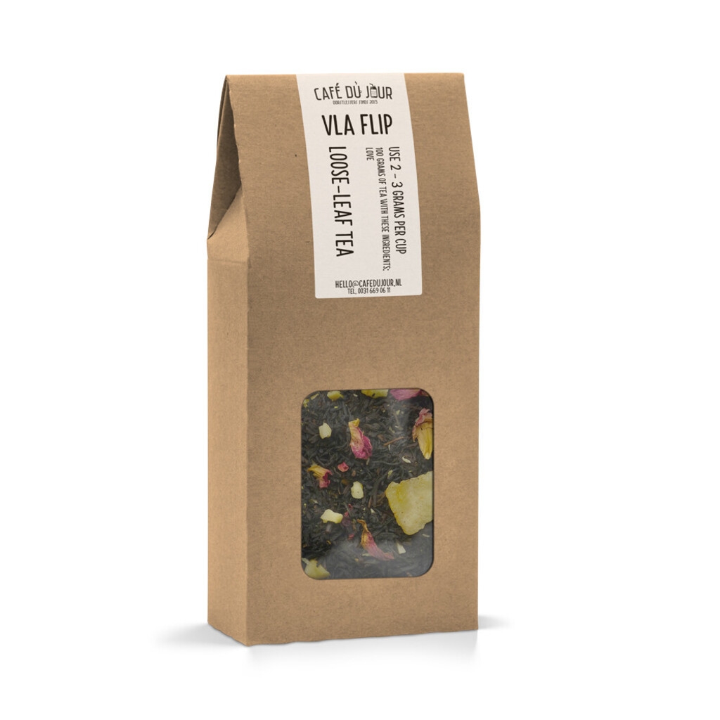 Vla Flip - Tè nero 100 grammi - tè sfuso Café du Jour