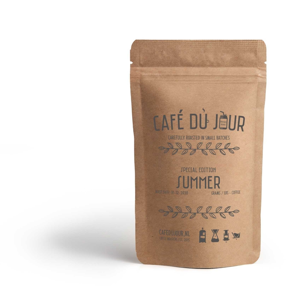 Café du Jour Caffè estivo - chicchi di caffè freschi