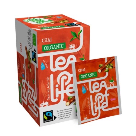 Chai - Biologico & Fairtrade - Tea of Life - 25 bustine