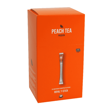 Royal T Stick Pesca - tè - 30 pezzi