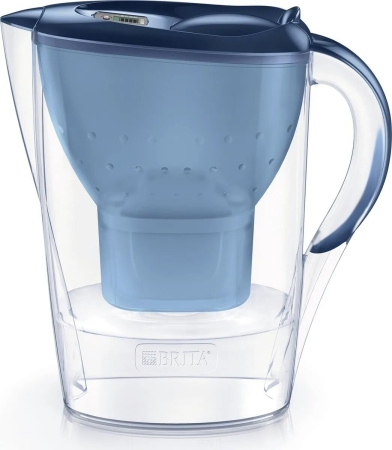 Brita - Caraffa filtrante Marella Blu + 1 cartuccia Maxtra 2,4L