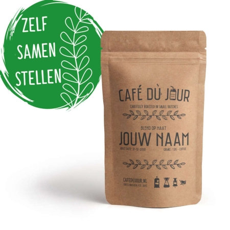 Miscela personalizzata di chicchi di caffè - Chicchi di caffè freschi - 1 kg