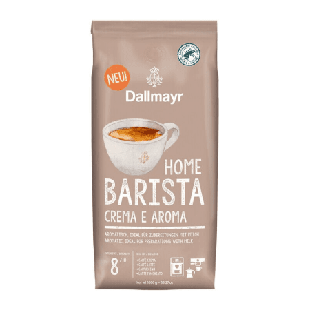 Dallmayr Home Barista Caffè Crema e Aroma - chicchi di caffè - 1 kg