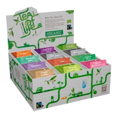 Espositore assortimento - Biologico & Fairtrade - Tea of Life - 120 bustine di tè