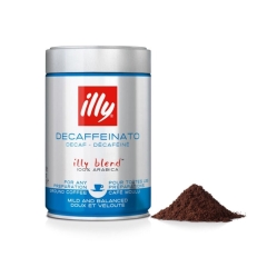 Illy Decaffeinato - caffè macinato - 250 grammi