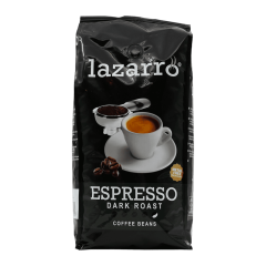 Lazarro espresso dark roast - chicchi di caffè - 1 chilo