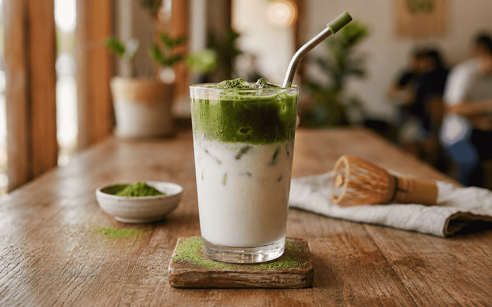 Ricetta iced matcha latte: fresco, cremoso e facile da fare